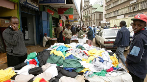 Vendors sell their wares on the streets of the Kenyan capital, Nairobi Vendors sell their wares on the streets of the Kenyan capital, Nairobi