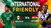 Cover art for Ghana Mexico friendly