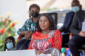 Cecilia Dapaah, former Sanitation and Water Resources Minister