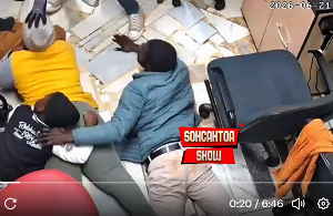 A screenshot of a video of the incident A screenshot of a video of the incident