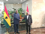 President-Elect John Dramani Mahama and President Nana Addo Dankwa Akufo-Addo