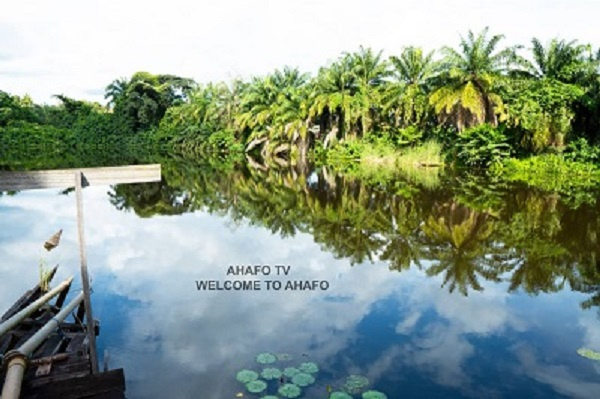 The serene lake at Mim in the Ahafo regio