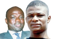late JB Danquah (L), Sexy don don (R)
