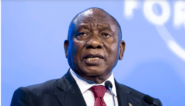 Cyril Ramaphosa is the South African President