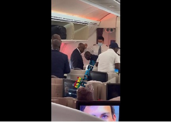 President Akufo-Addo left Ghana for Qatar on-board a commercial flight