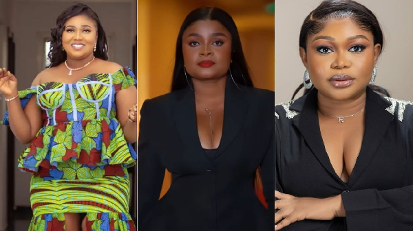 (L-R): Xandy Kamel, Bimbo Ademoye and Ruth Kadiri have all complained about piracy
