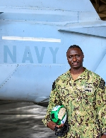 Ghanaian-American Navy Sailor, Petty Officer 1st Class Touray Famara