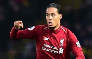 Liverpool captain, Virgil Van Dijk