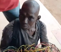 Akwasi Awuah claims he steals these cables in other to feed