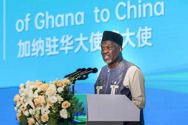 H.E. Dr. Winfred Hammond, Ambassador of Ghana to China