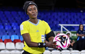 Akissi Natacha Gerardine Konan has been appointed by GAF to  officiate the FIFA U17 match