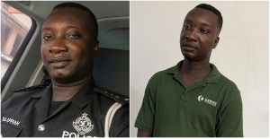 Bright Appiah Danquah is a Police Inspector