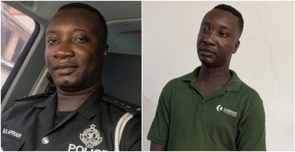 Bright Appiah Danquah is a Police Inspector