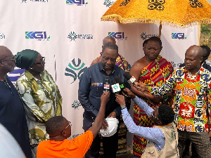 A photo from the sod cutting event