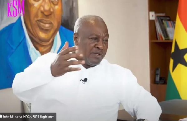 Former President John Dramani Mahama has promised to cancel ex-gratia when elected as president