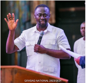 GRASAG National President, Emmanuel Owusu