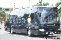 Black Stars' rebranded bus