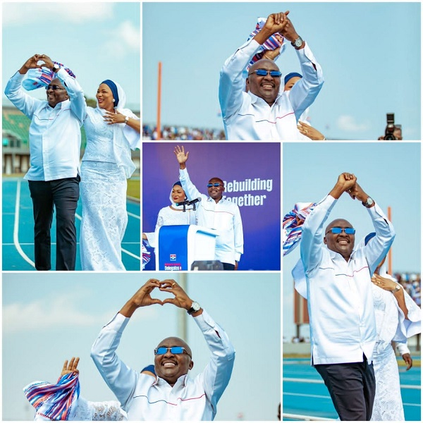 Dr Mahamudu Bawumia and wife, Samira Bawumia