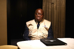 Former President Nana Addo Dankwa Akufo-Addo in Commonwealth Observer uniform in Bangladesh