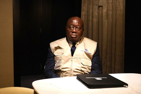 Former President Nana Addo Dankwa Akufo-Addo in Commonwealth Observer uniform in Bangladesh