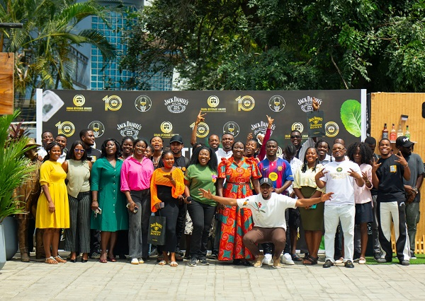 A group photograph of some participants at the event