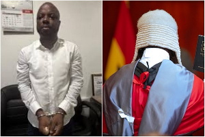 Document shows why judge remanded Abronye (L) Document shows why judge remanded Abronye (L)