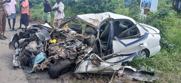 A ghastly accident on the Agona–Tano Dumase highway has claimed five lives