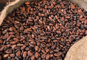 File photo of cocoa beans