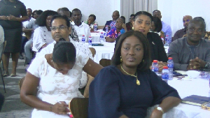 Stakeholders at GRA's engagement in Accra