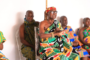 Nana Gyapa Ameyaw is the Acting President of Agona Traditional Council