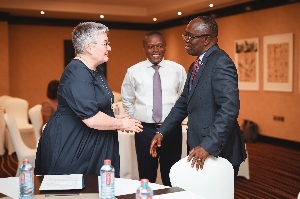 L R   Helen Brand, CEO, ACCA Global  Norman Williams, Head Of West, Central Africa Cluster, ACCA  An
