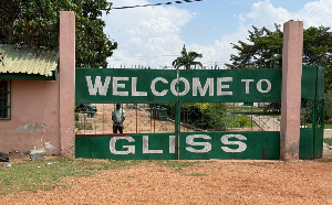 Entrance of the Ghana-Lebanon Islamic School