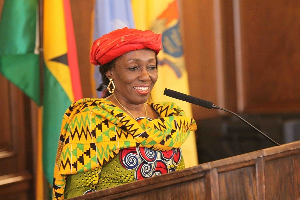 Former First Lady of Ghana, Nana Konadu Agyeman-Rawlings
