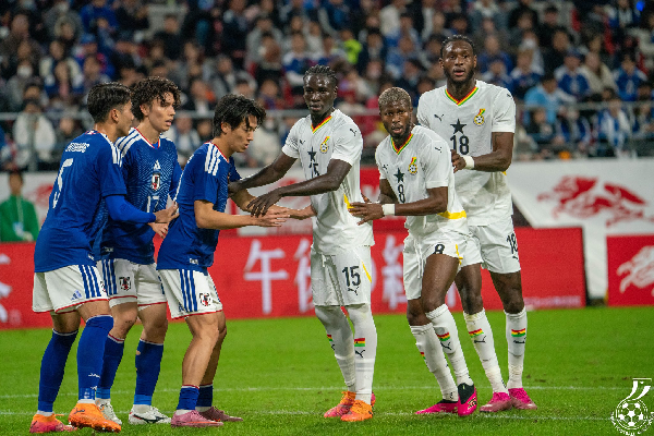 Match Report: Japan beat Black Stars in 2025 Kirin Cup