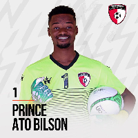 Former WAFA goalie, Prince Bilson Ato