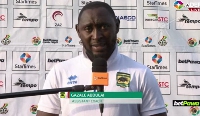 Asante Kotoko's interim coach, Abdulai Gazale,