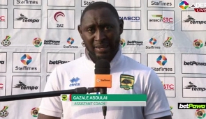 The interim head coach of Asante Kotoko, Abdulai Gazale