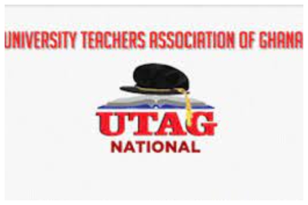 Logo of the University Teachers Association of Ghana (UTAG)