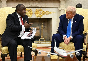 Trump confronted Ramaphosa over discredited claims of genocide against white South Africans
