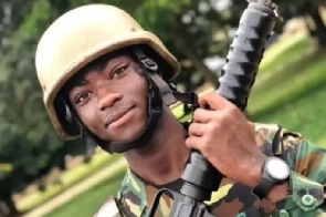 Slain soldier Trooper Sherrif Imoro