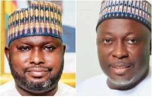 Habib Iddrisu (L) has told Baba Jamal (R) that Majority MPs are not his friends