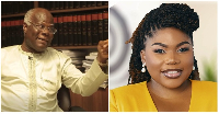 Former Adansi Asokwa MP KT Hammond (L)  has clashed on live TV with Keminni Amanor (R)
