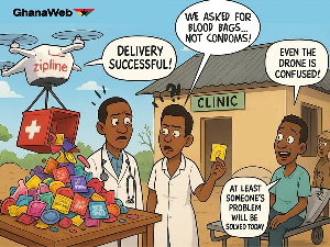 Zipline delivered condoms instead of essential medical items – Professor Beyuo alleges