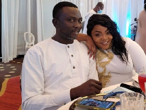 Gospel musician Celestine Donkor and her husband