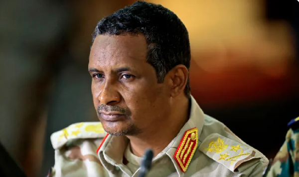 Sudan's paramilitary Rapid Support Forces commander, General Mohamed Hamdan Daglo