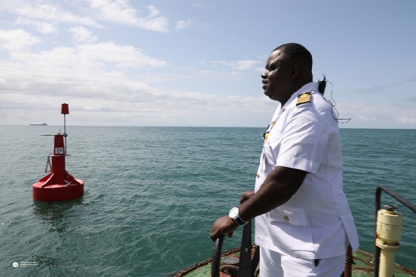 Harbour Master, Port of Takoradi, Captain James Richmond Quayson