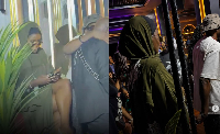 Per reports, 2Face (in black) and Natasha had been separated for more than two months
