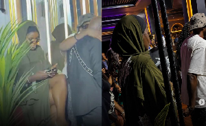 Per reports, Tuface (in black) and Natasha had been separated for more than two months