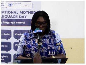 Prof Josephine Dzahene-Quarshie is the Dean of school of languages, UG