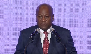 The flagbearer of the NDC, John Dramani Mahama